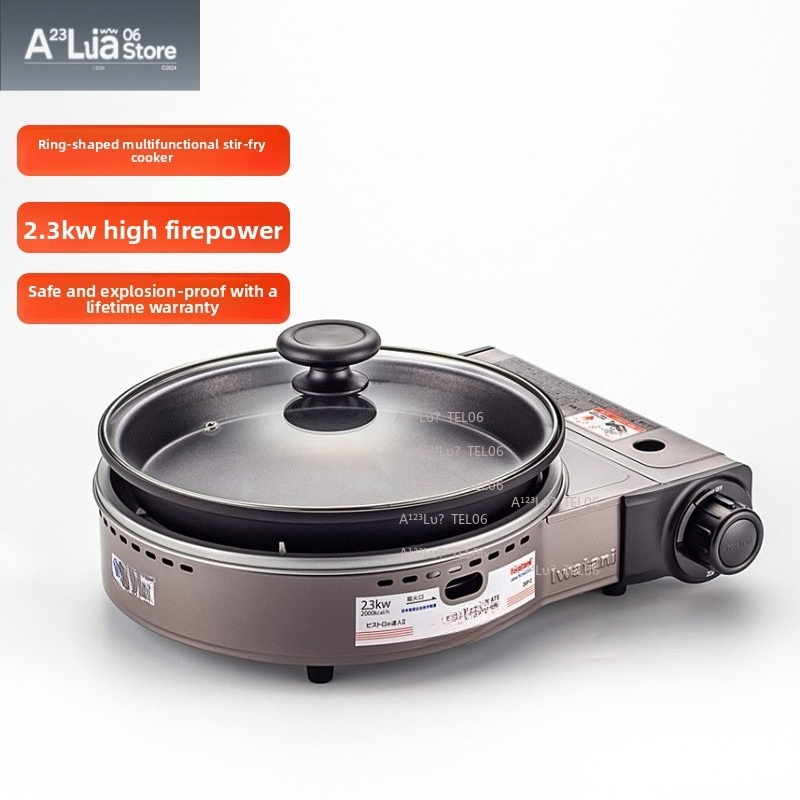 Portable Windproof Gas Stove B - Home Cooking Gas ulasan dan harga