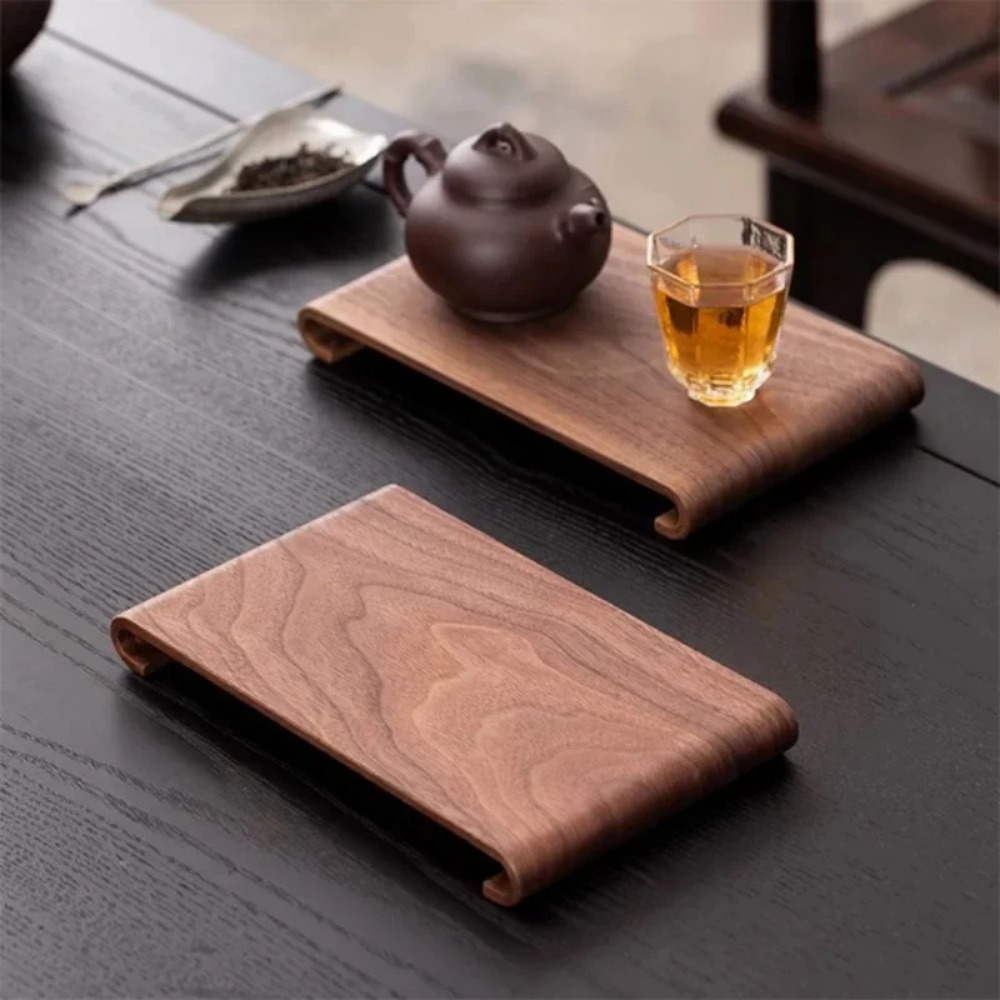Wooden Coffee Tea Tray Rectang - Home Cooking Recipes ulasan dan harga