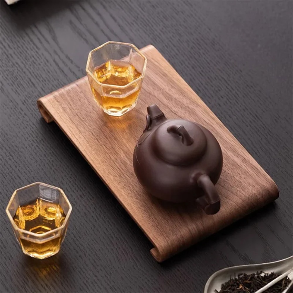 Wooden Coffee Tea Tray Rectang - Home Cooking Recipes ulasan dan harga