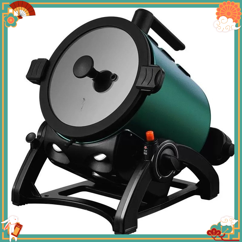 360° Rotating Commercial Cooki - Home Cooking Fried Rice ulasan dan harga