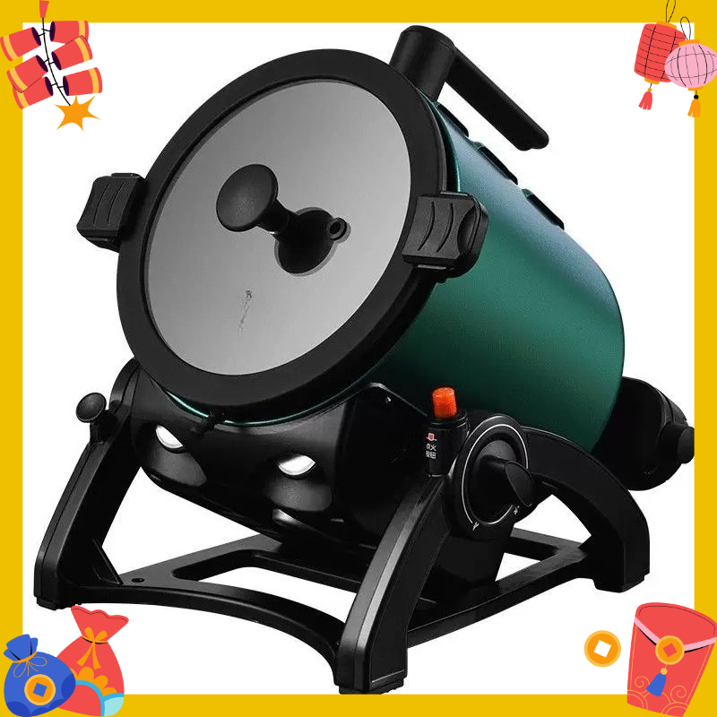 360° Rotating Commercial Cooki - Home Cooking Fried Rice ulasan dan harga