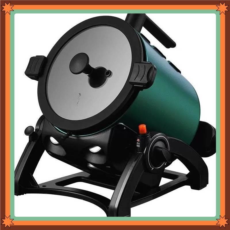 360° Rotating Commercial Cooki - Home Cooking Fried Rice ulasan dan harga