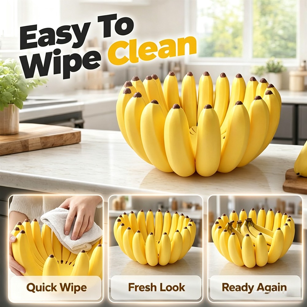 Banana Shape Fruit Bowl Snack  - Home Cooking Recipes ulasan dan harga
