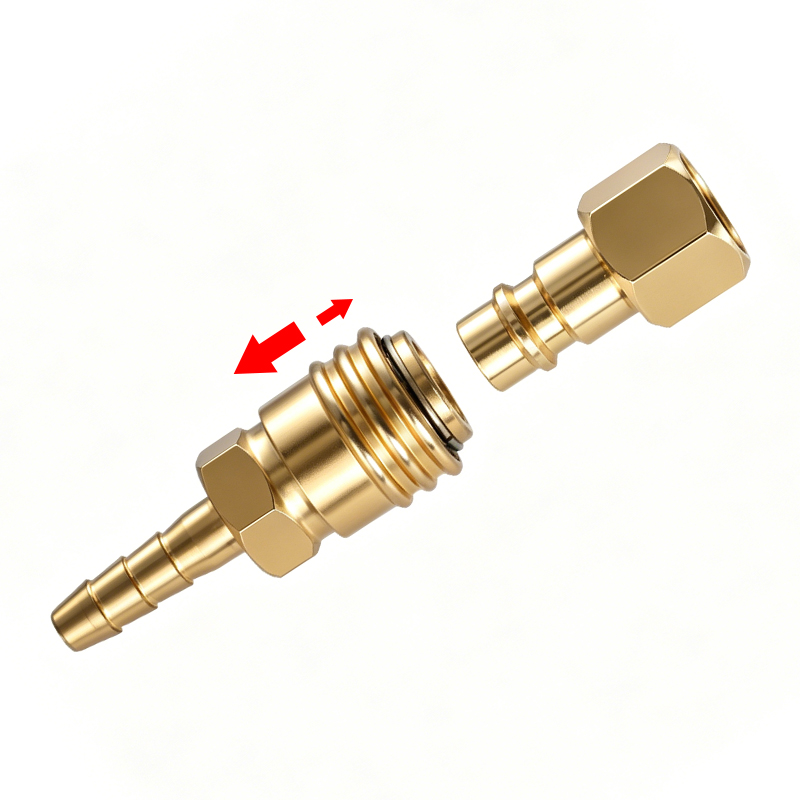 8mm Brass LPG Gas Quick Releas - Home Cooking Gas ulasan dan harga