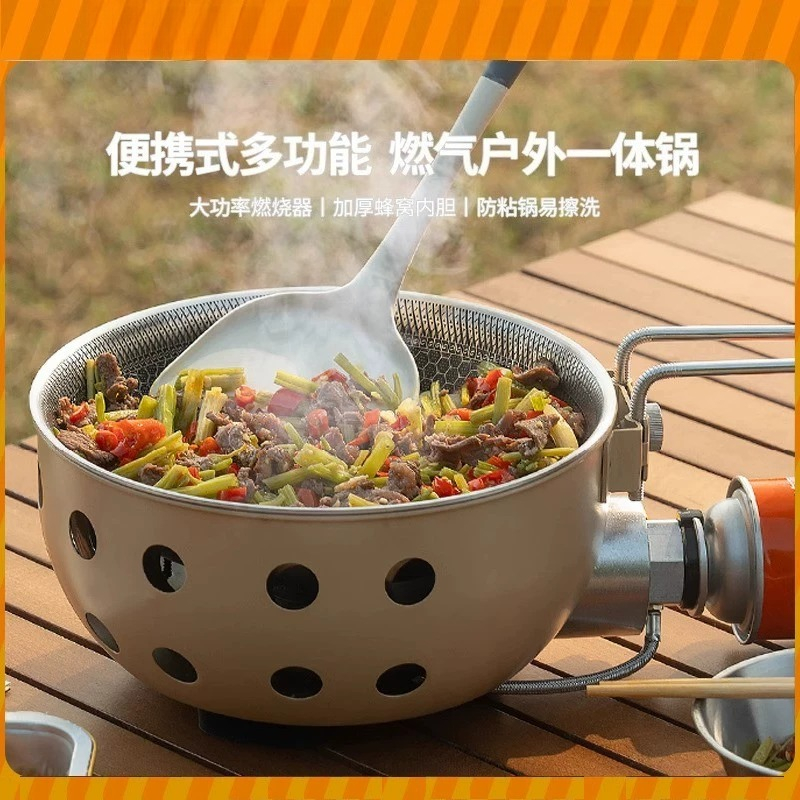 Outdoor Portable Cassette Stov - Home Cooking Fried Rice ulasan dan harga
