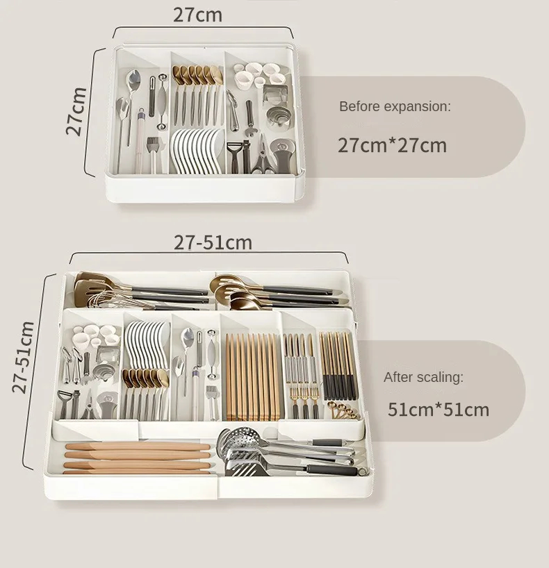 1pc Kitchen Drawer Retractable - Home Cooking Recipes ulasan dan harga