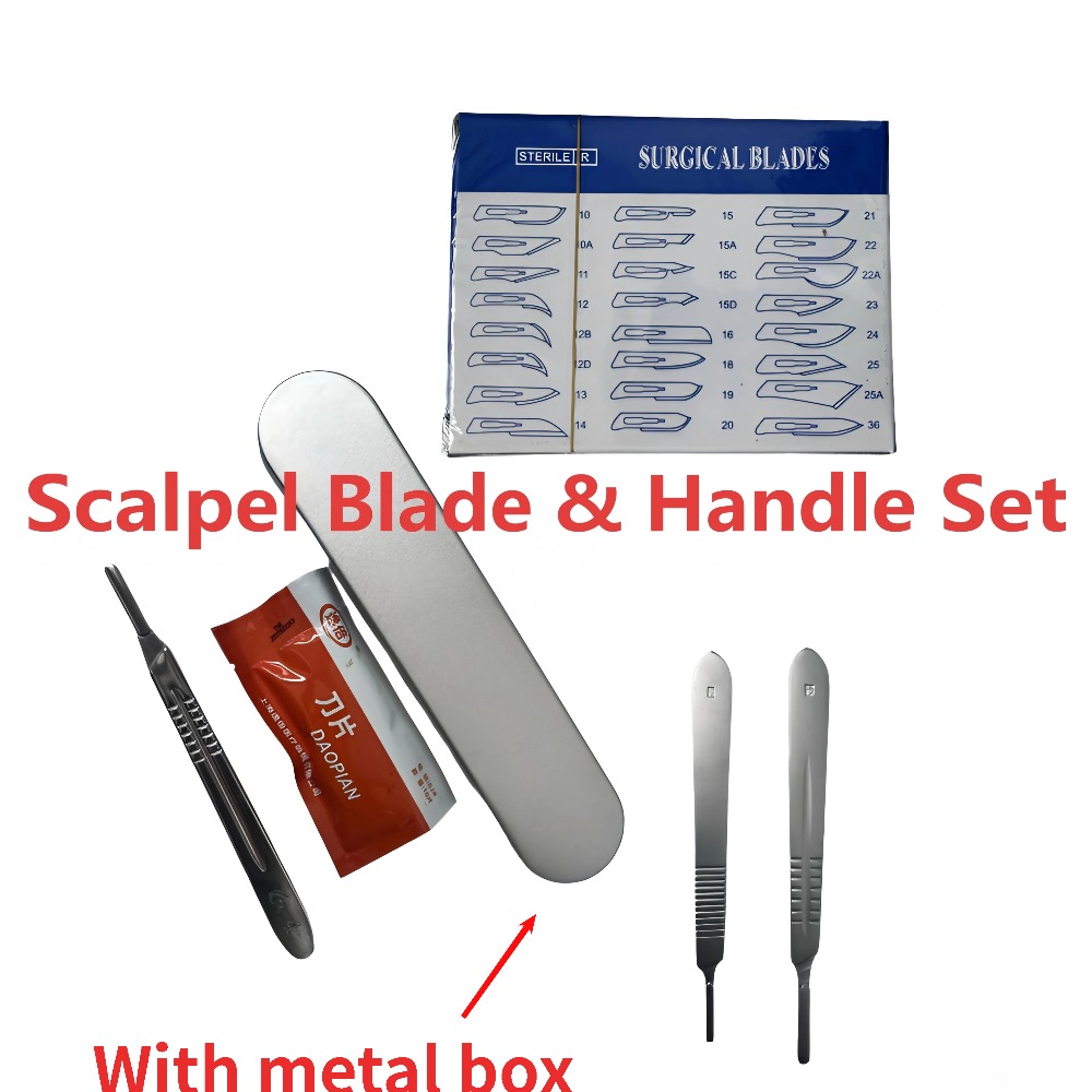 Dental Scalpel Handle No.3/4/7 - Wok Carbon Steel ulasan dan harga