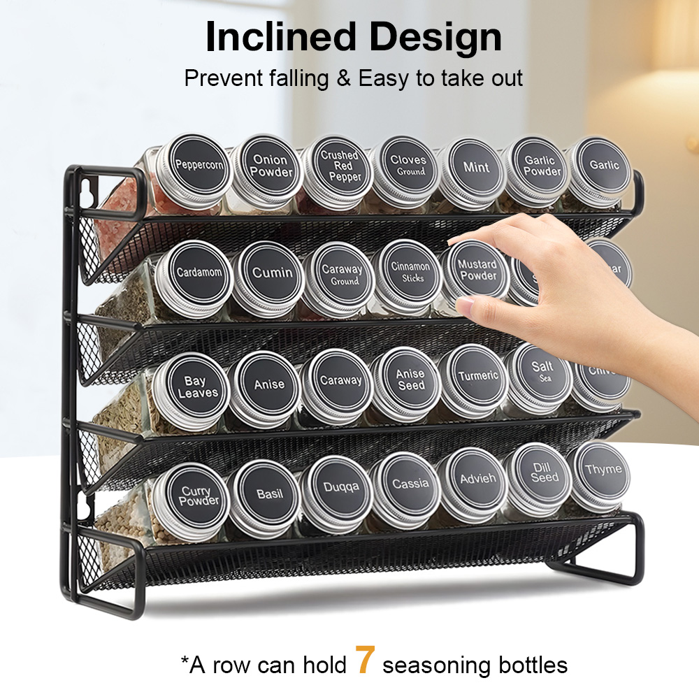 4 Tier Kitchen Spice Rack Cupb - Home Cooking Recipes ulasan dan harga