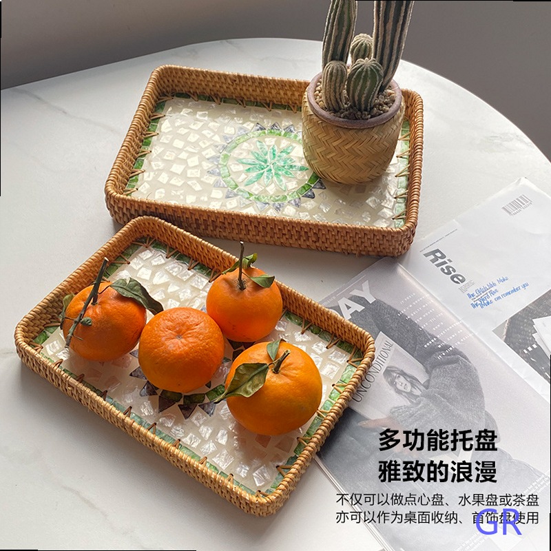 Natural Handwoven Rattan Shell - Home Cooking Recipes ulasan dan harga
