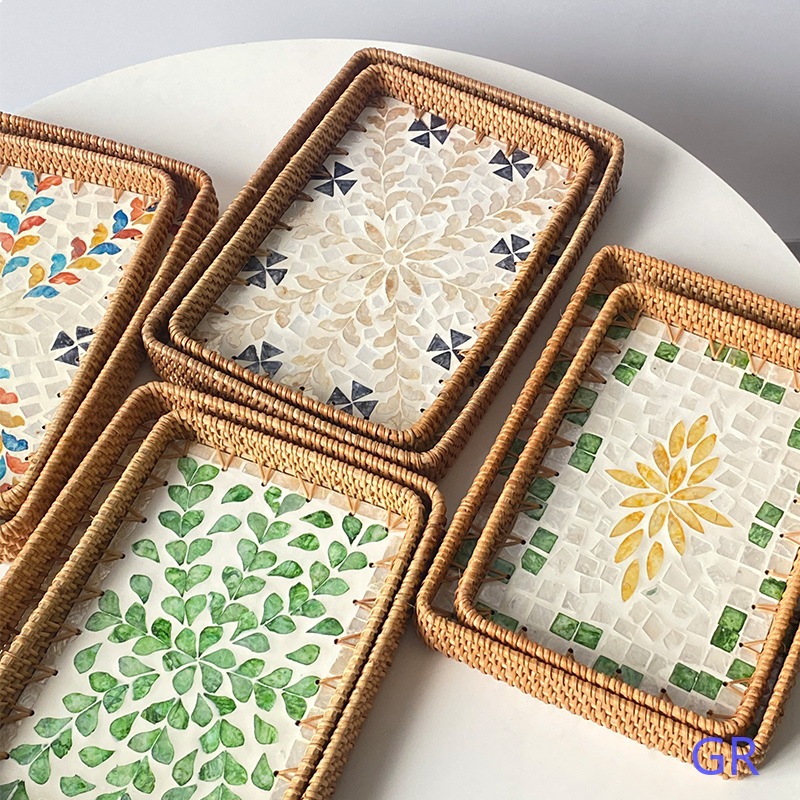 Natural Handwoven Rattan Shell - Home Cooking Recipes ulasan dan harga