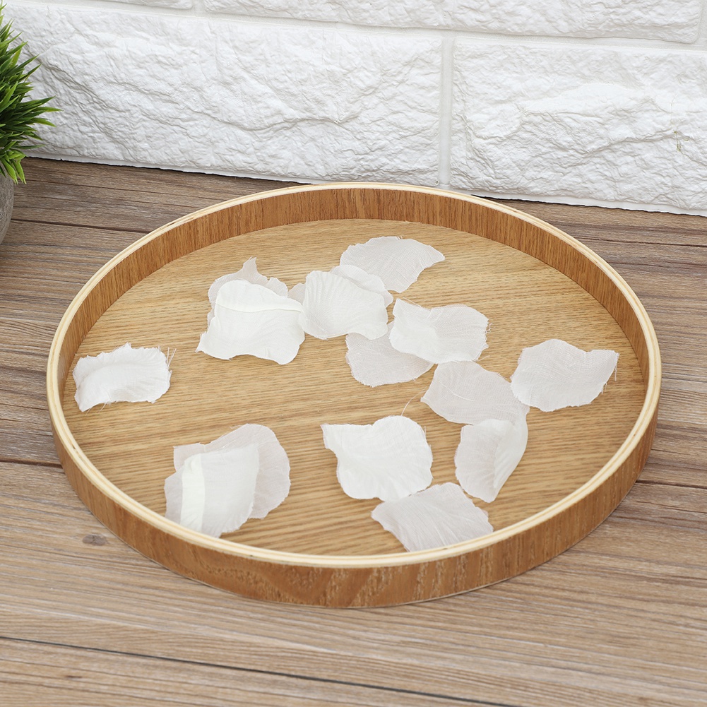 Wooden Serving Tray Tea Plate  - Home Cooking Recipes ulasan dan harga