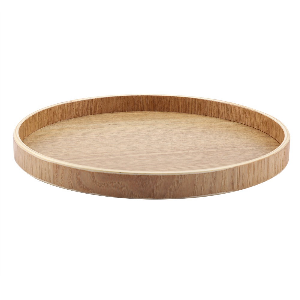 Wooden Serving Tray Tea Plate  - Home Cooking Recipes ulasan dan harga
