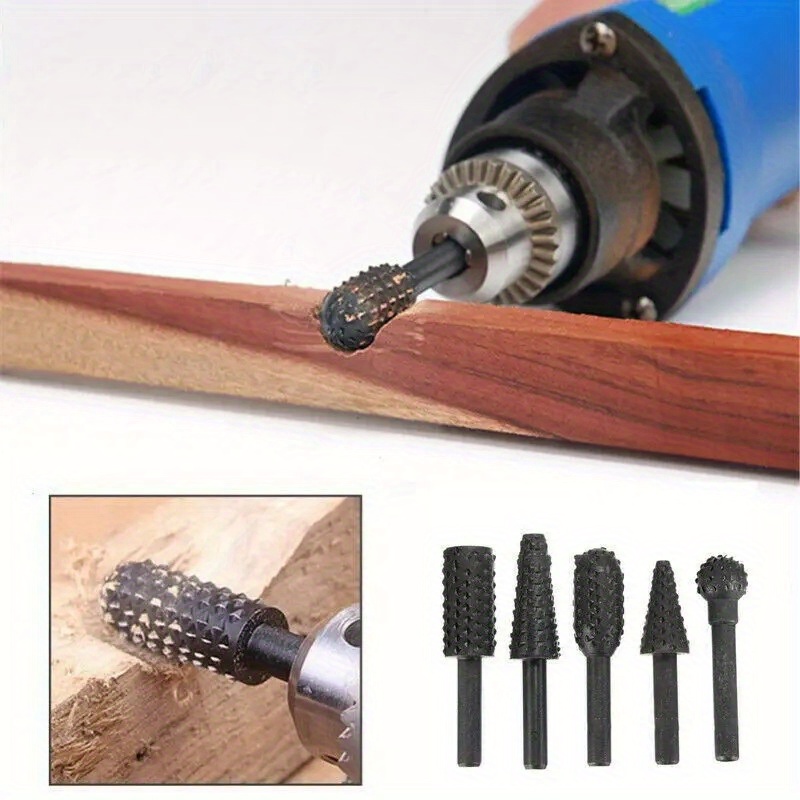 1/4'' 5PCS Drill Bit Set Cutti - Wok Carbon Steel ulasan dan harga