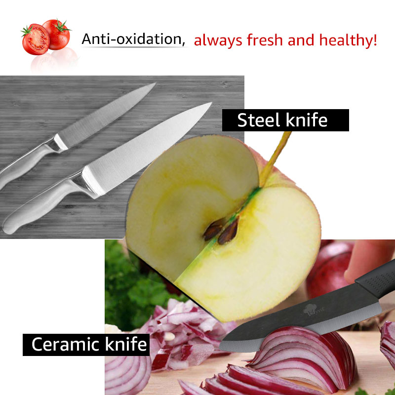 Ceramic Knife Kitchen Knives 3 - Wok Carbon Steel ulasan dan harga